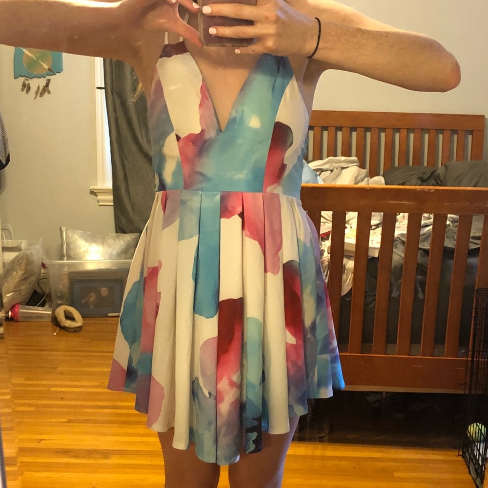 Multicolored dress